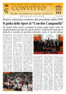 Giochi Sportivi di Pesistica - conferimento premio